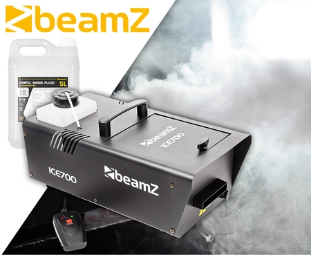 Zestaw: Wytwornica dymu ciężkiego ICE700+ płyn do dymu ciężkiego 5L