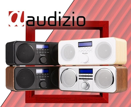 Radio cyfrowe stereo FM DAB+ Audizio Novara czarne