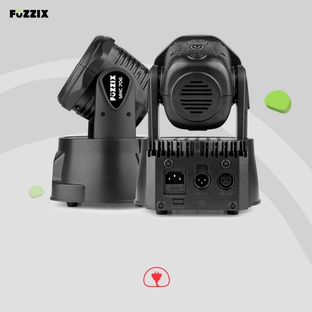 Ruchoma głowa MHC706 7x6W RGBW Fuzzix