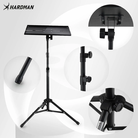 Uniwersalny statyw z podstawą na tablet projektor nuty HPS1 Hardman