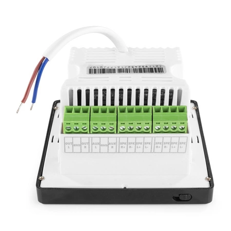 Wzmacniacz audio Powerline A100B do montażu ściennego BT czarny