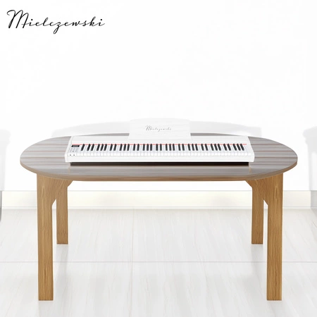 Pianino cyfrowe dynamiczne TIENTO białe Mielczewski