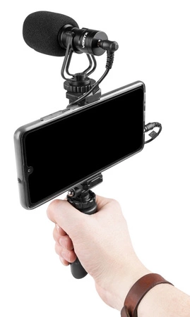 Mikrofon pojemnościowy Vonyx CMC200 do aparatu i smartfonu