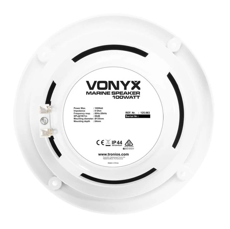 Głośniki sufitowe wodoodporne 2x 100W Vonyx MSV65