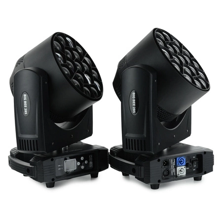 Zestaw: 2 głowy ruchome BIGBEE285 + Case