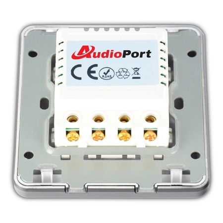 Regulator głośności 10W/100V - ARG1 czarny Audioport