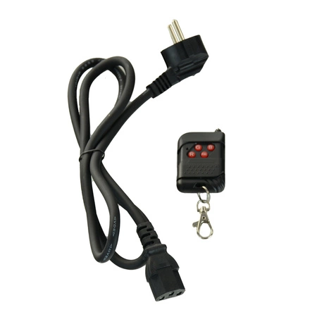 Wytwornica dymu pionowego LED 1500W Titan1500LED pilot DMX/ Firefog