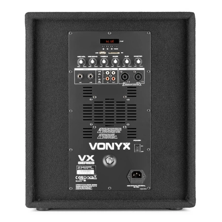 Zestaw nagłośnieniowy aktywny 800W VX0812BT 2.1 12” Vonyx