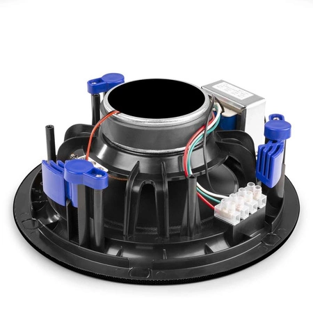 Głośnik sufitowy niskoprofilowy 100V 8" 40W czarny NCSP8