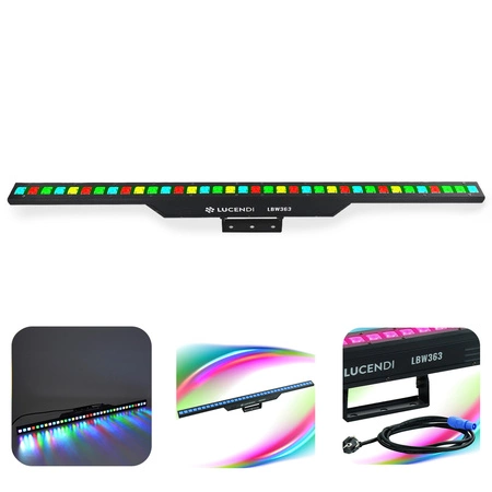 Belka oświetleniowa LED BAR LBW363 36x3W RGB LED Lucendi