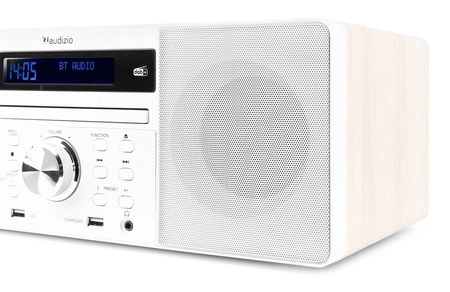 System muzyczny PRATO ALL-IN-ONE CD / DAB + biały