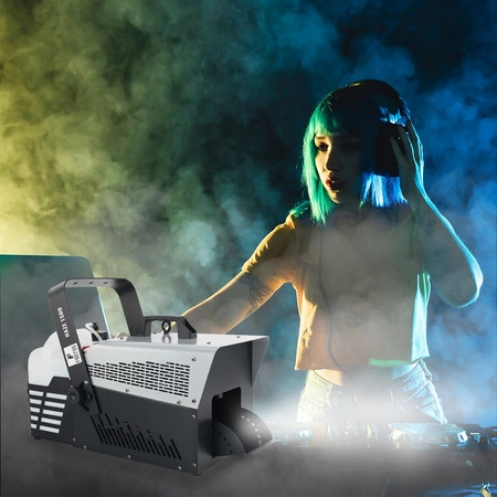 Zestaw: Wytwornica dymu mgły HAZE 1500 Firefog+ płyn do dymu Hazer 5l