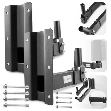 Statyw kolumnowy ścienny 2szt HWS3 Hardman