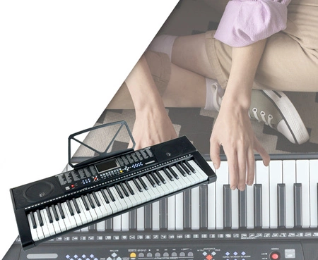 Keyboard 61 podświetlanych klawiszy KBB.217