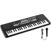 Keyboard  dla dziecka 49 klawiszy akumulator/ mikrofon KD49 Max