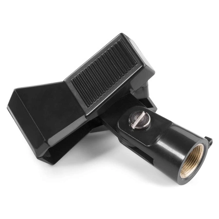 Mikrofon ze statywem, kablem i torbą