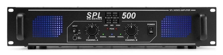 Wzmacniacz 2x 250W SPL500 Skytec