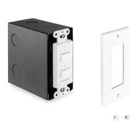 Przełącznik głośników Power Dynamics PDWS2 - A/B/AB 100W