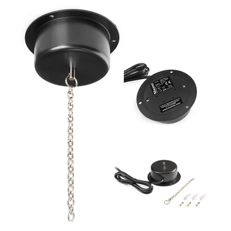 Zestaw: Kula lustrzana 20cm+ napęd sieciowy BeamZ