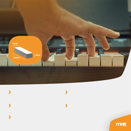 Zestaw: Pianino cyfrowe 61-klawiszowe ze statywem RhapsodyDP61 Max+ ławka