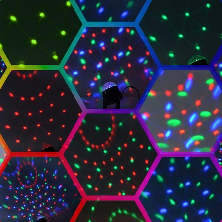 Półkula disco LED Disco Ball 3x1W pilot Firefog