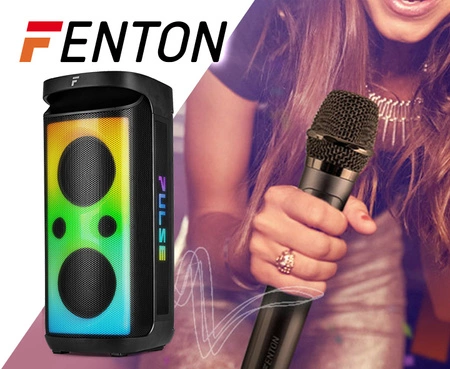 Głośnik imprezowy boombox LED Pulse160 Fenton