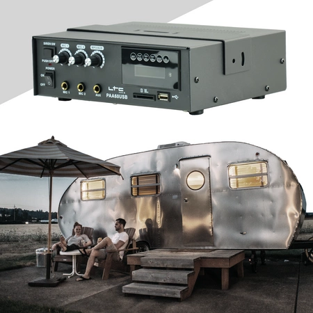 Wzmacniacz radiowęzłowy z odtwarzaczem PAA60USB