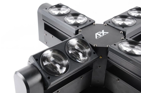 Efekt świetlny, reflektor ruchomy 8x12W 4w1 LED RGBW AFX BLADE8-FX