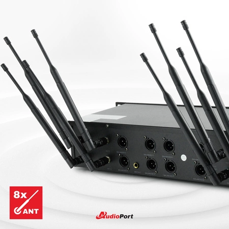 Zestaw mikrofonów konferencyjnych UHF Audioport SKF-08