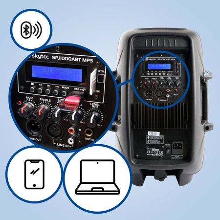 Kolumna aktywna 10'' 400W Vonyx SPJ-1000ABT