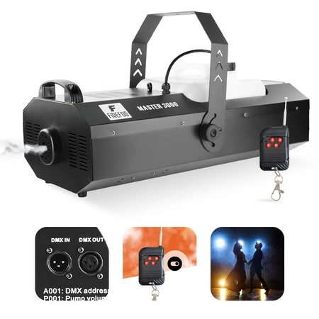 Wytwornica dymu Master 3000 3000W DMX pilot Firefog