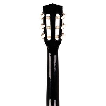 Gitara klasyczna 1/4 dla dziecka czarna SoloArt Max+ akcesoria
