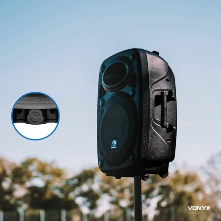 Kolumna z mikrofonami/ nagłośnienie mobilne Verve38 12”Vonyx+ pokrowiec