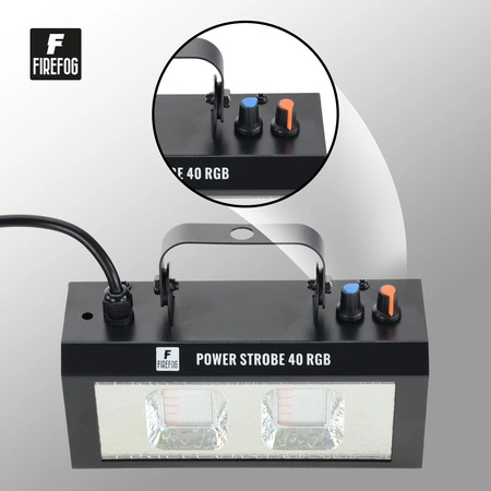 Stroboskop LED POWER STROBE 40 RGB Firefog