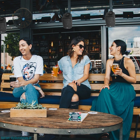 Kolumny instalacyjne 3" 60W IPX5 PD BGO30 czarne w zestawie 2szt