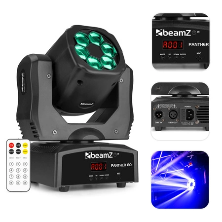 Głowa ruchoma Panther 80 Hybrid IRC Beamz