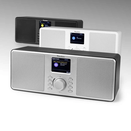Stereofoniczne radio Monza 102.420 Audizio DAB+ czarne