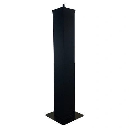 Czarny totem 100-175cm PTS23B z akcesoriami Hardman