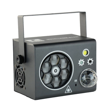 Efekt oświetleniowy Multi Laser Beam astro strobo pilot bezprzewodowy