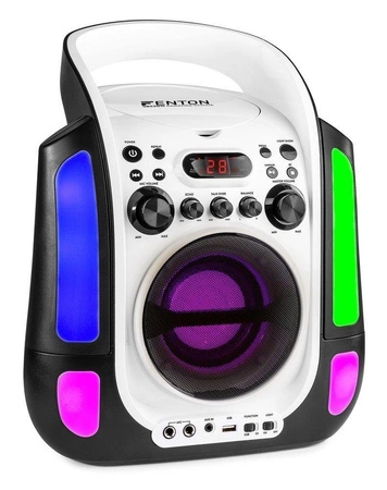 Karaoke system z CD i 2 mikrofonami SBS30W
