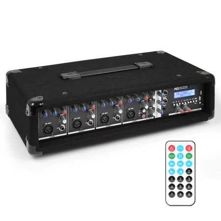 Powermikser 4-kanałowy PDM-C405A Power Dynamics