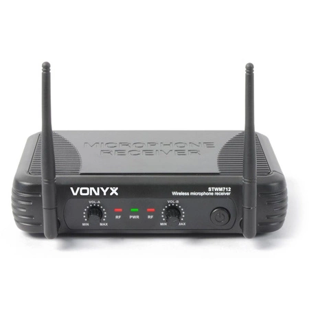 Zestaw nagłownych mikrofonów bezprzewodowych Vonyx STWM712H