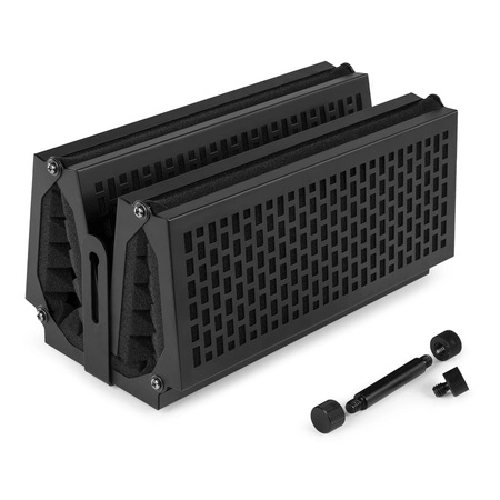 Mikrofon USB sPodcaster Go RELOOP+ Kabina akustyczna MRF30 Vonyx