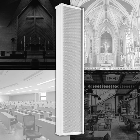 Kolumna naścienna zewnętrzna OCS5 50W 100V IPX4 P