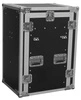 Duży Rack Case z podwójnym stołem 16U + 10U