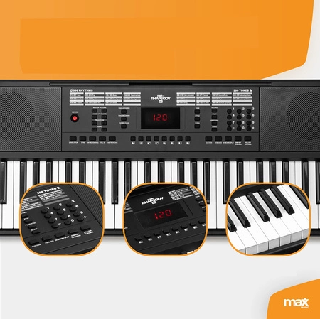 Keyboard 54 klawiszy bateryjny Rhapsody54 Max