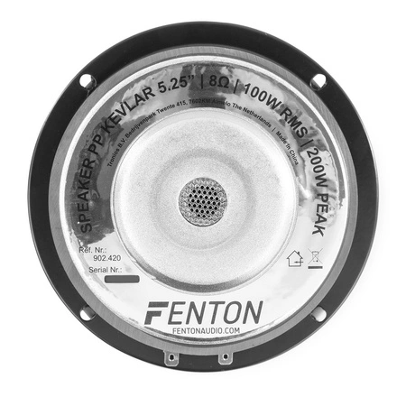 Głośnik szerokozakresowy kevlar 5,25 cala (13cm)100W RMS Fenton