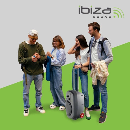 Kolumna mobilna Ibiza PORT8UHF-MKII-TWS