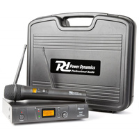 Bezprzewodowy zestaw mikrofonowy Power Dynamics PD781