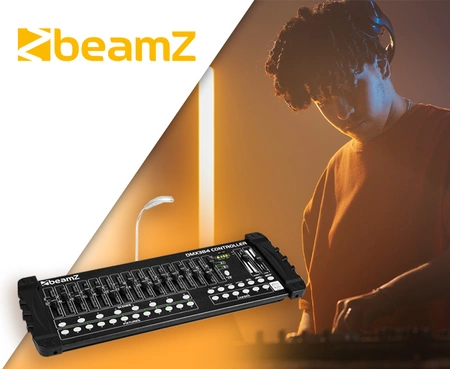 Sterownik DMX BeamZ DMX 384 + lampka